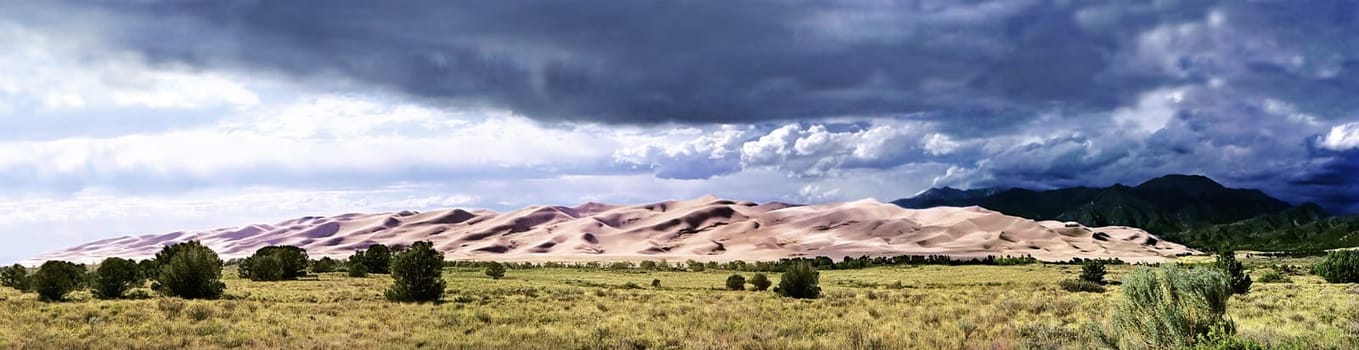 Great Sand Dunes Panorama