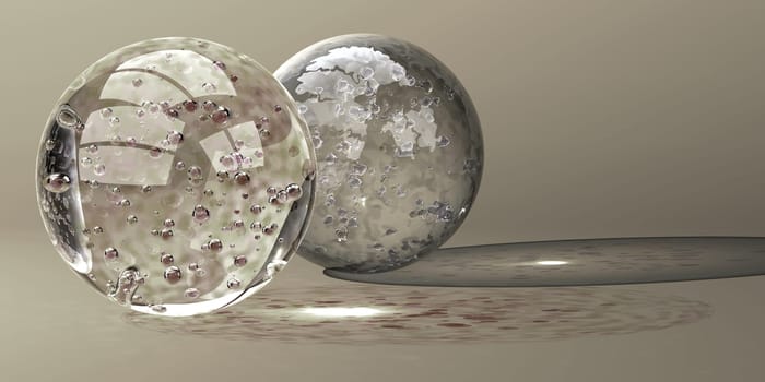Glass marbles