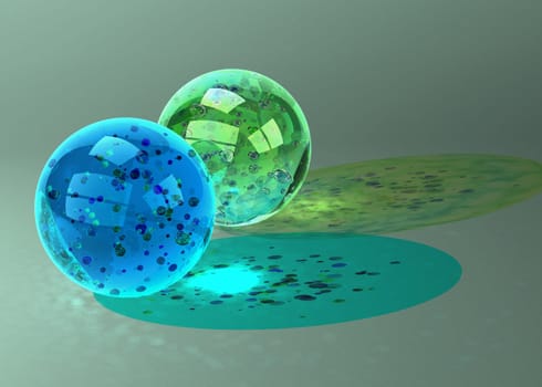 Glass marbles