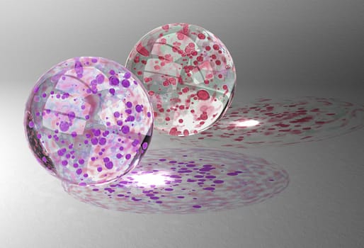Glass marbles