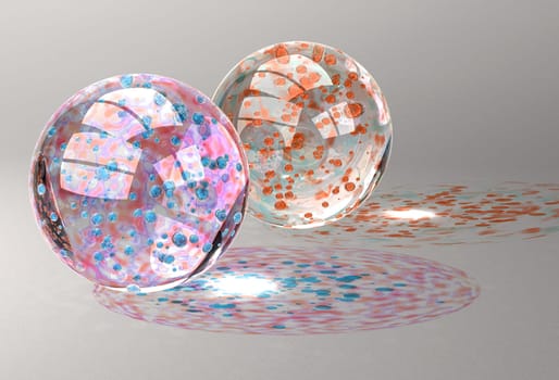 Glass marbles