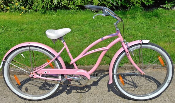 Lady in Pink