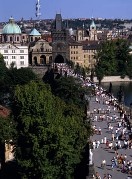 Charles Bridge ,Prague