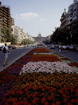 Wenceslas Square,Prague