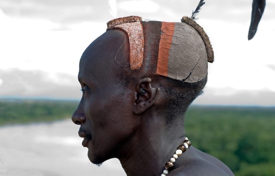 Karo Krieger,Southern Ethiopia