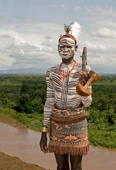 Karo Krieger,Southern Ethiopia