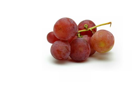 Red grapes