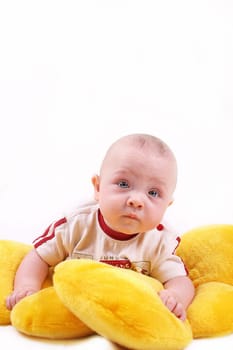 Child on pillow