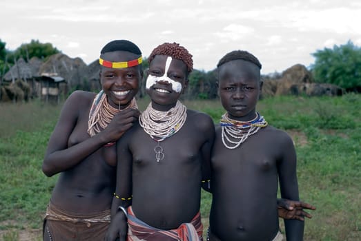 Karo Children,Southern Ethiopia