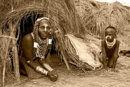 Karo Village,Southern Ethiopia