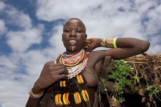 Karo Woman,Southern Ethiopia