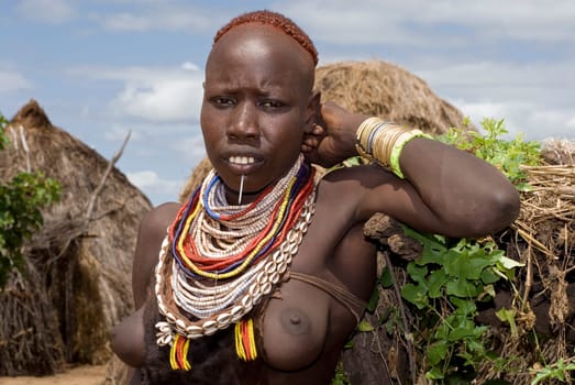 Karo Woman,Southern Ethiopia
