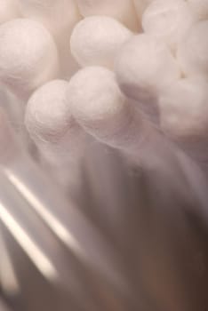 Ear Swabs Closeup