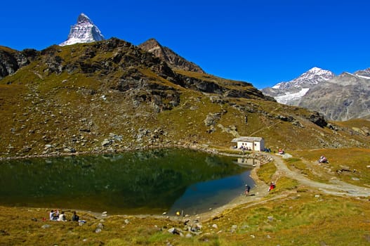 Chapel at Schwarzsee,Zermatt,Switzerland