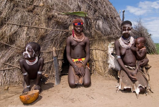 Karo Village,Southern Ethiopia