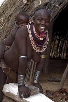 Karo Woman,Southern Ethiopia