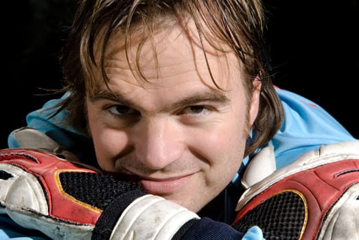 Sportsman portrait