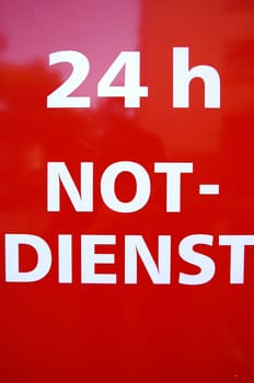 24-hour emergency service
