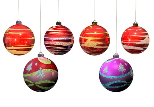 Christmas baubles