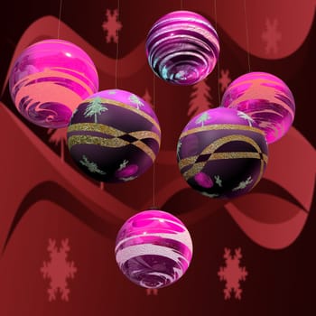 Christmas baubles