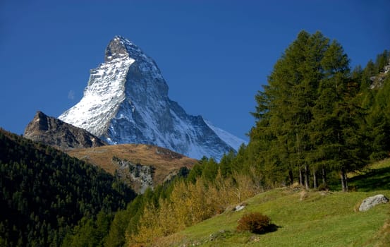 On the way to the Schwarzsee