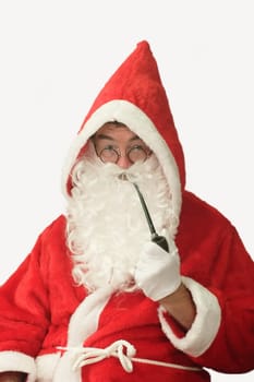 Santa Claus with whistle