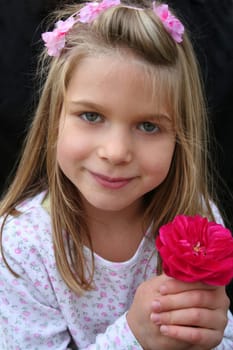 Jenny loves roses