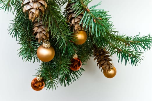 Christmas Ornaments with Christmas Tree