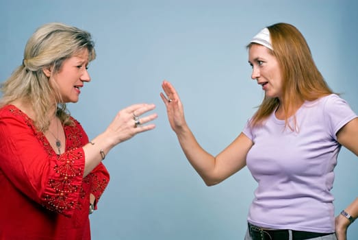 Quarrelsome women