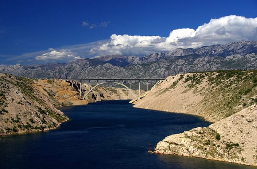 Novigrad Sea Highway Bridge 08
