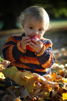 Eating fruit