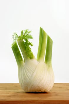 Fennel on cutting board