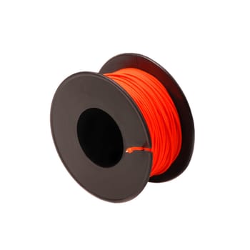 Line reel upright