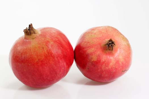 Two pomegranates