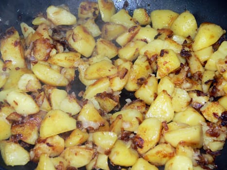 Fried potatoes