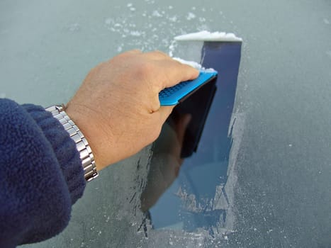 Ice scraping