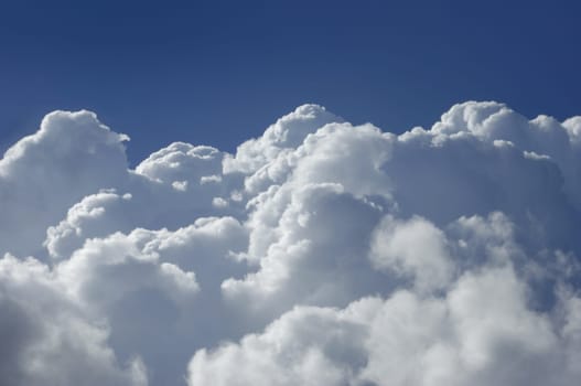 Cumulus clouds