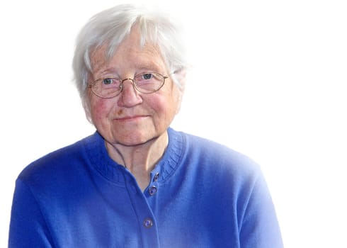 Old lady at 90 years old