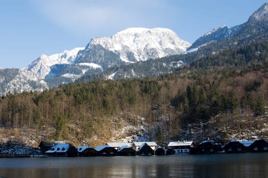 Königsee Boathouses