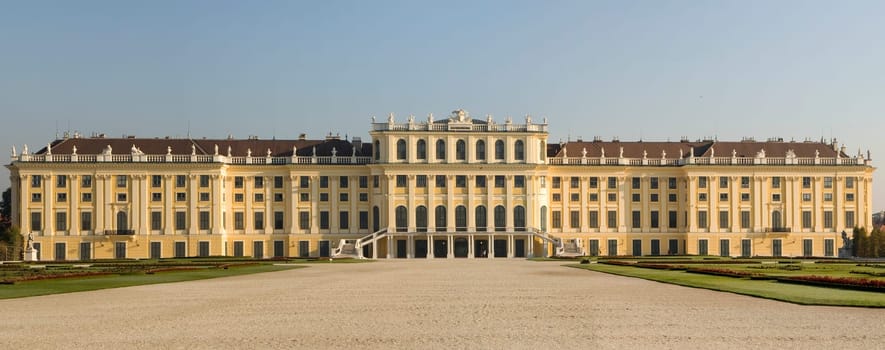 Schönbrunn Palace,panorama shot