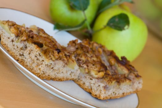 Apple Walnut Cake