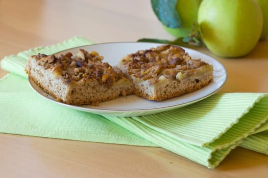 Apple Walnut Cake