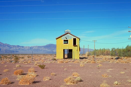 House in the Nevada desert