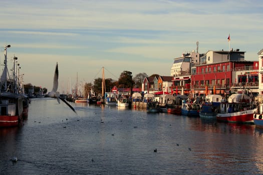 Warnemünde,old stream
