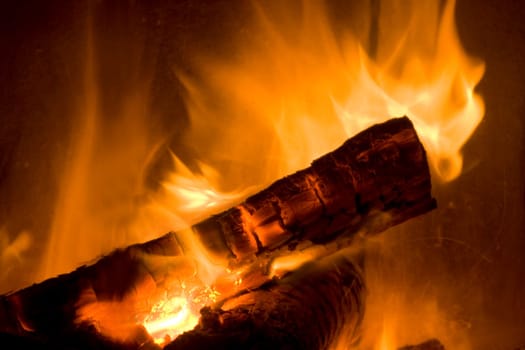 Open fire