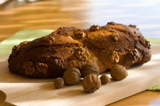 Walnut Yeast Braid