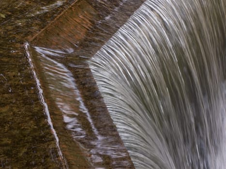 At the weir