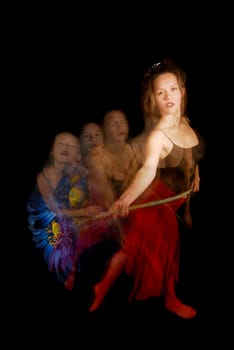 A little preview of my 1st studio shoot with model Regina Mirzwa and my Julia as an existential lighting technician :-) I hope you like it