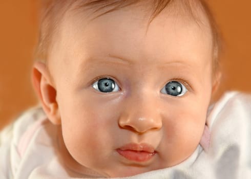 Big Blue Baby Eyes