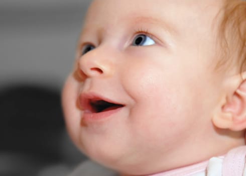 Laughing baby